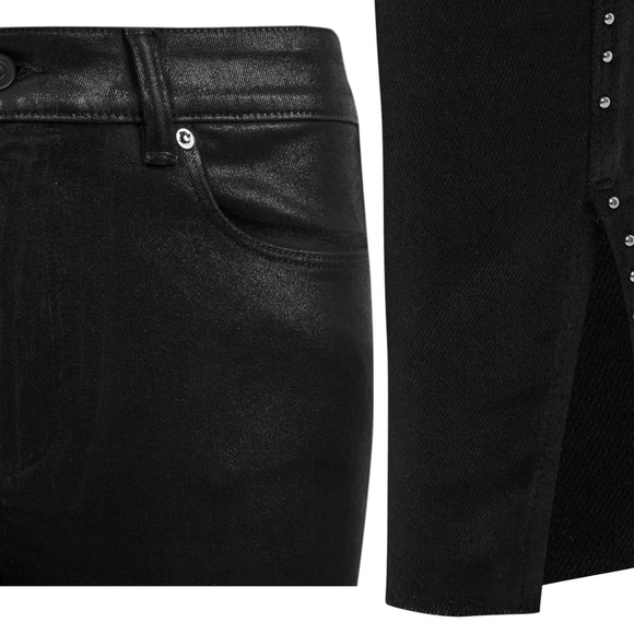 New Allsaints Miller Studded Coated 